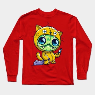 doodle monster costume Long Sleeve T-Shirt